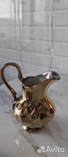 Чайно кофейный сервиз СССР золотая роза