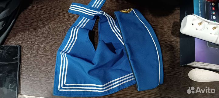 Пилотка морская и воротник