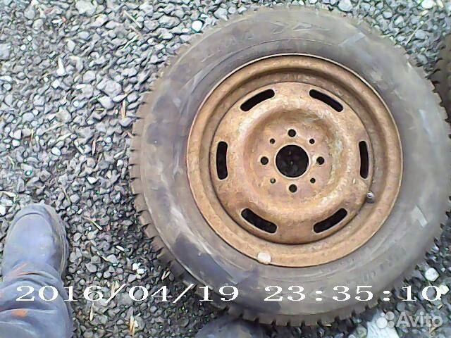 2 колеса на Жигули 175х70х13 кама ирбис 505 шипы