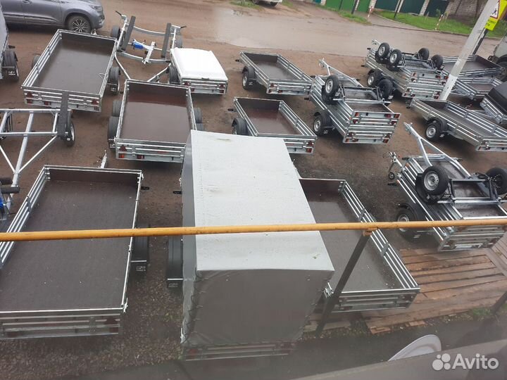 Прицеп легковой одноосный, длина кузова 2м