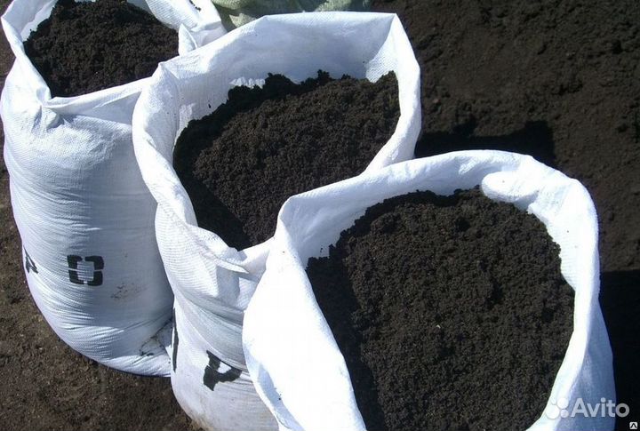 Плодородный грунт в мешках для теплицы