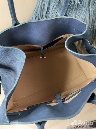 Сумка тоут замша the row