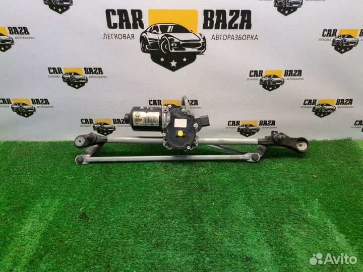 Трапеция передних стеклоочистителей с моторчиком