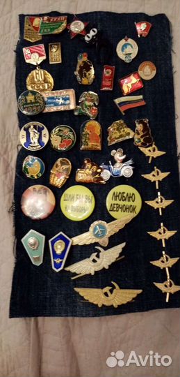 Значки советского периода