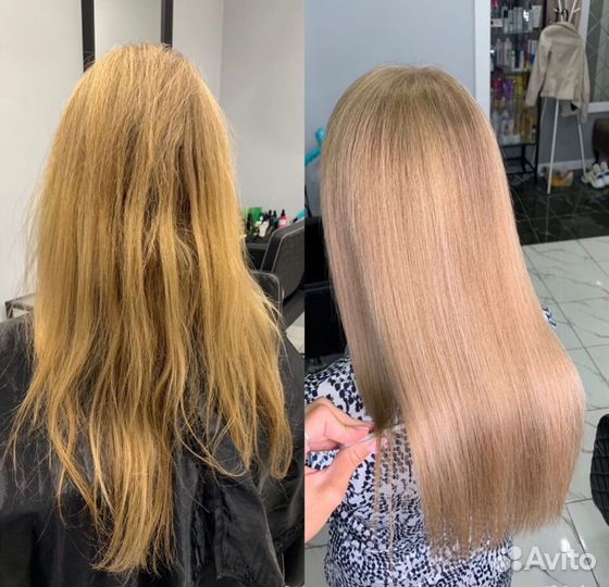 Кератиновое выпрямление, ботокс, стрижки