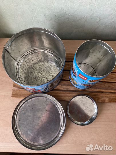 Жестяная коробка lego