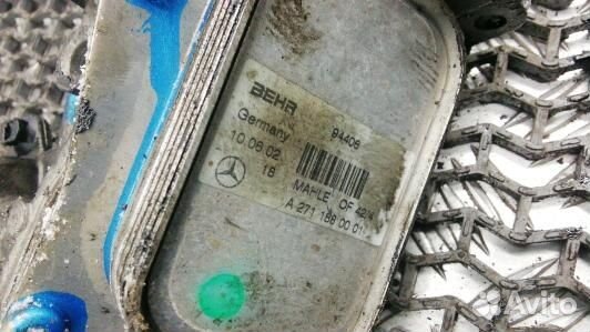 Корпус масляного фильтра бензиновый mercedes benz