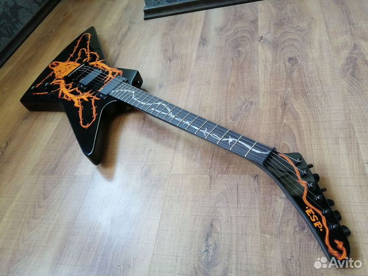 ESP Explorer Custom MX250 Elk Skull James Hetfield