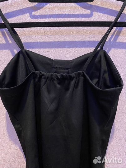 Боди женское черное