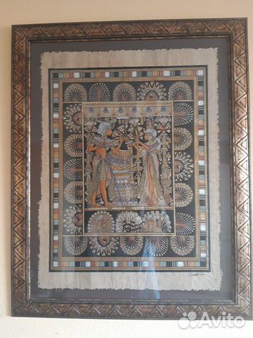 Папирус в рамке