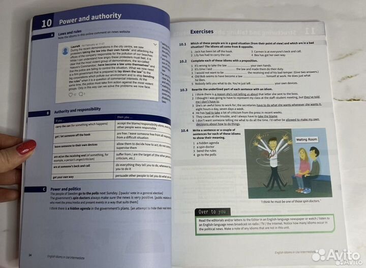 English idioms in use: intermediate и advanced