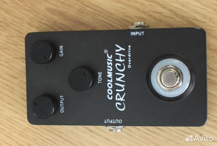 Педаль cool music crunchy overdrive