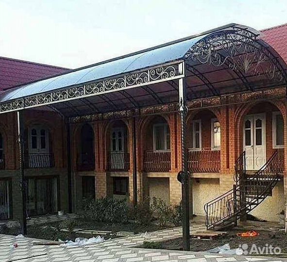 Поликарбонатные навесы