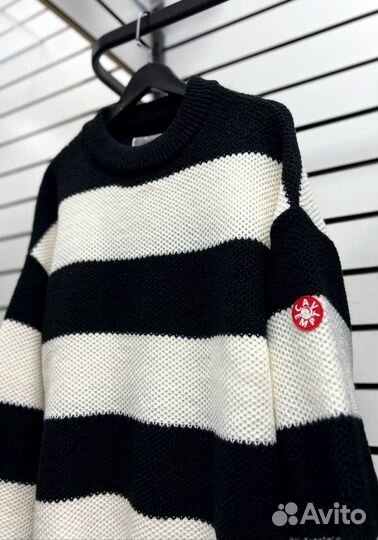 Свитер Cav Empt черно-белый