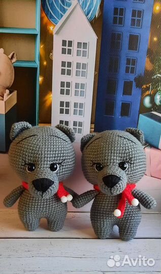 Мягкая игрушка заяц ручной работы