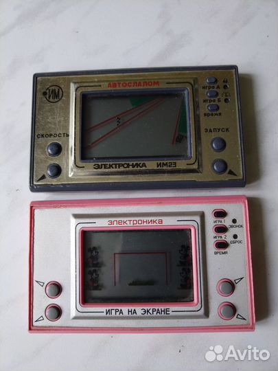 Игры электроника автослалом и весёлый футбол