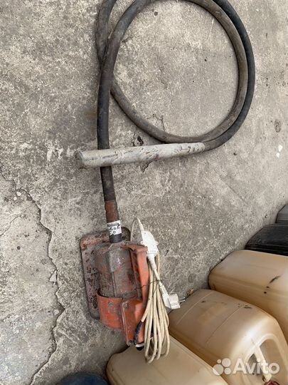 Вибраторы для бетона бу