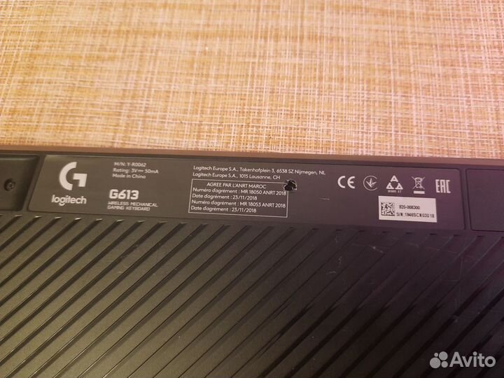 Игровая клавиатура logitech g613