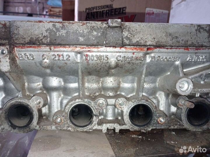 Головка блока цилиндров kalina