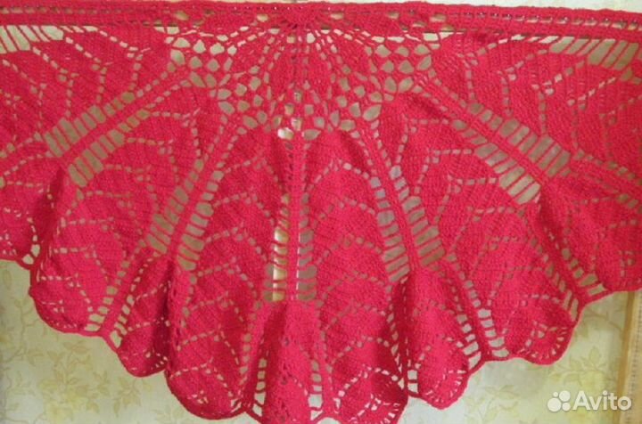 Цветные ажурные шали