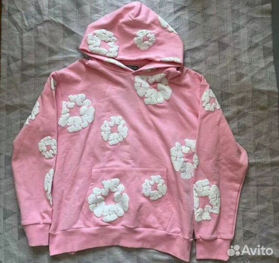 Худи Denim tears pink