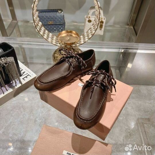 Мокасины Miu-Miu Premium