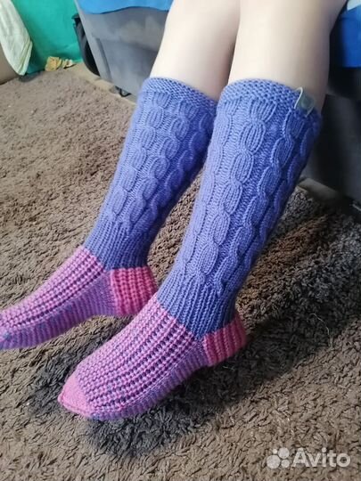 Носки вязаные ручной работы