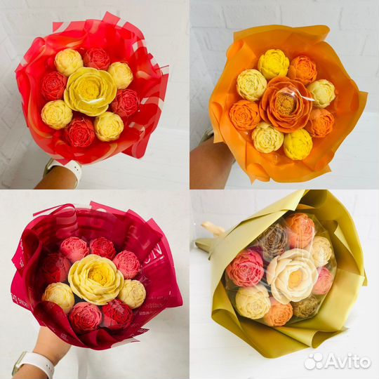 Букет из шоколадных роз