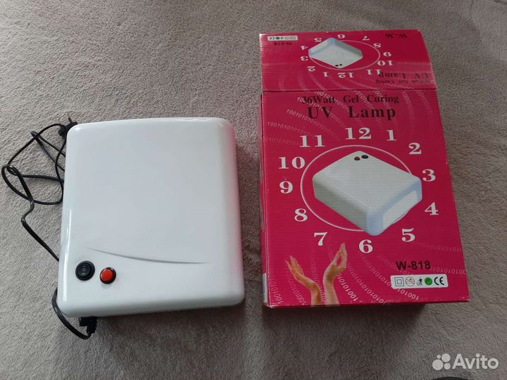 Ультрафиолетовая лампа для маникюра 36w gel curing