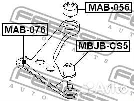 Сайлентблок передний переднего рычага