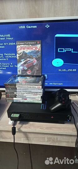 Sony playstation 2 fat прошитая