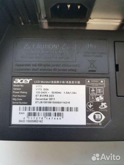 Мониторы для компьютера