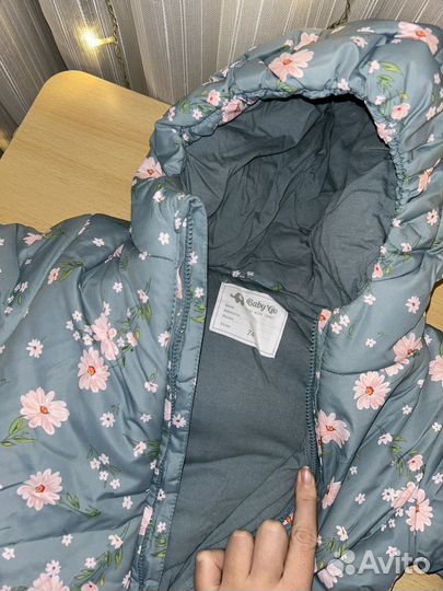 Комбинезон демисезонный baby go 74