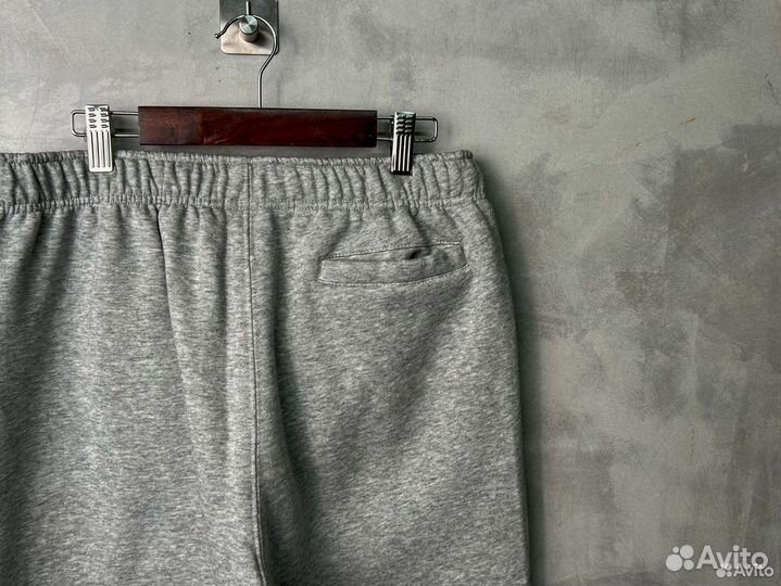 Nike x Stussy Fleece Pants Grey