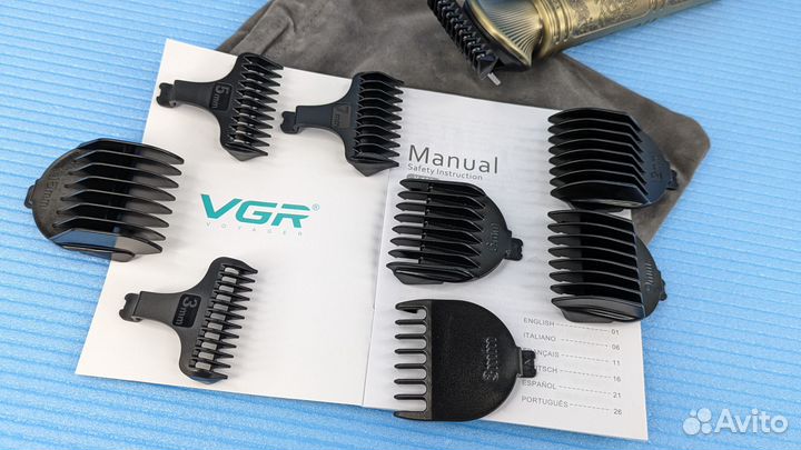 Машинка для стрижки волос Vgr 6в1