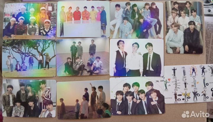 Карточки BTS
