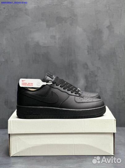 Кроссовки nike air force 1 black (Арт.80502)