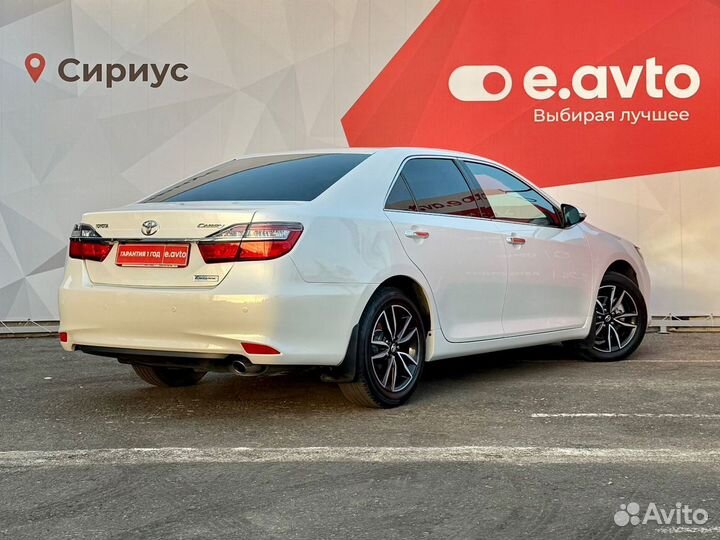 Toyota Camry 2.5 AT, 2016, 159 000 км