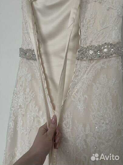 Свадебное платье, сшитое на заказ 40-44