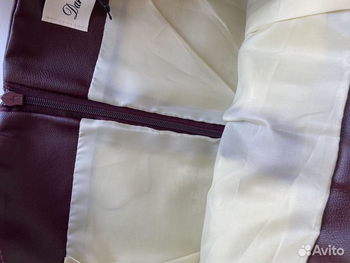 Кожаная юбка новая