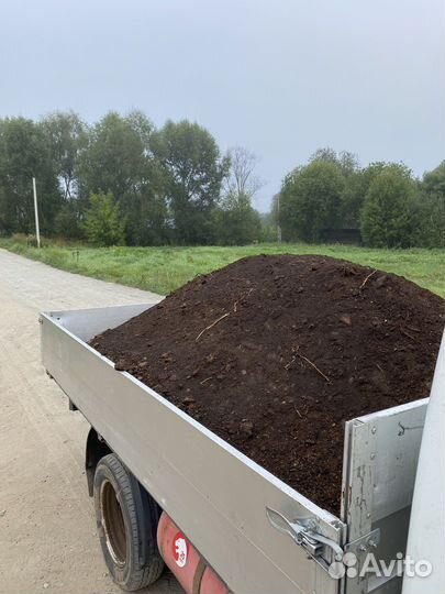 Грунт для газона, для растений, чернозем, перегной