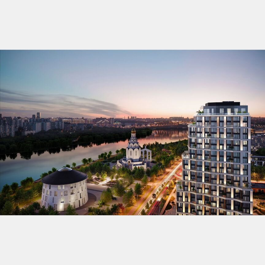 2-к. квартира, 101,5 м², 21/22 эт.