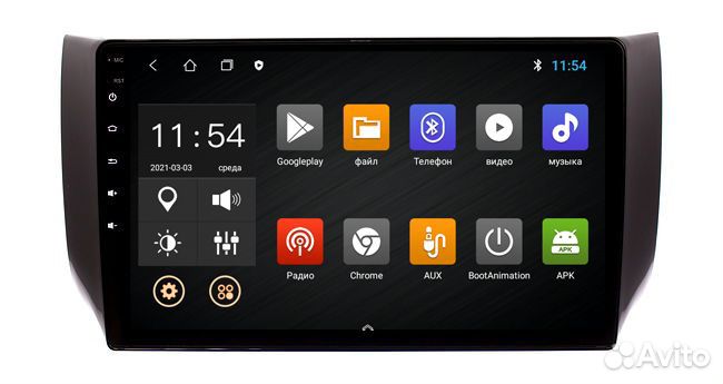 Штатная магнитола для Nissan Sentra на Android