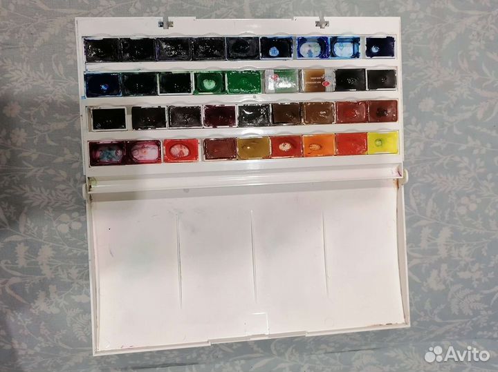 Акварельные краски невская палитра (акварель)