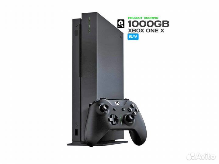 Приставка Xbox One X Scorpio Edition, б/у