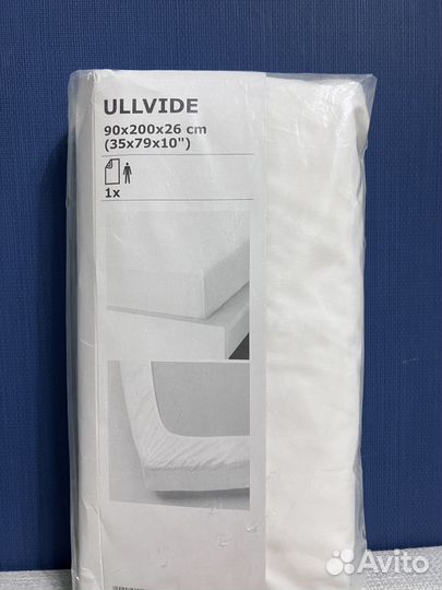 Простыня IKEA 90х200 ullvide