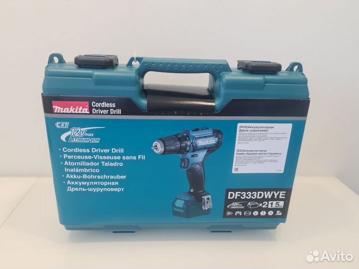 Дрель-шуруповерт Makita DF333dwye