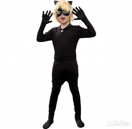 Костюм Супер кот с париком