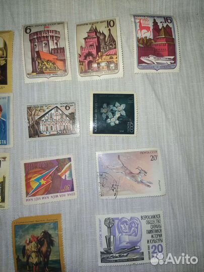 Марки СССР и других стран