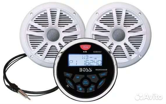 Магнитола водонепроницаемая boss и колонки